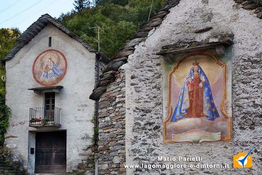 Giovanni Antonio Vanoni, affreschi ad Aurigeno Giovanni Antonio Vanoni, affreschi ad Aurigeno