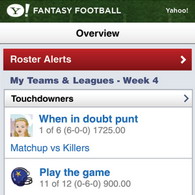 Yahoo! Fantasy Football Launcher for BlackBerry released