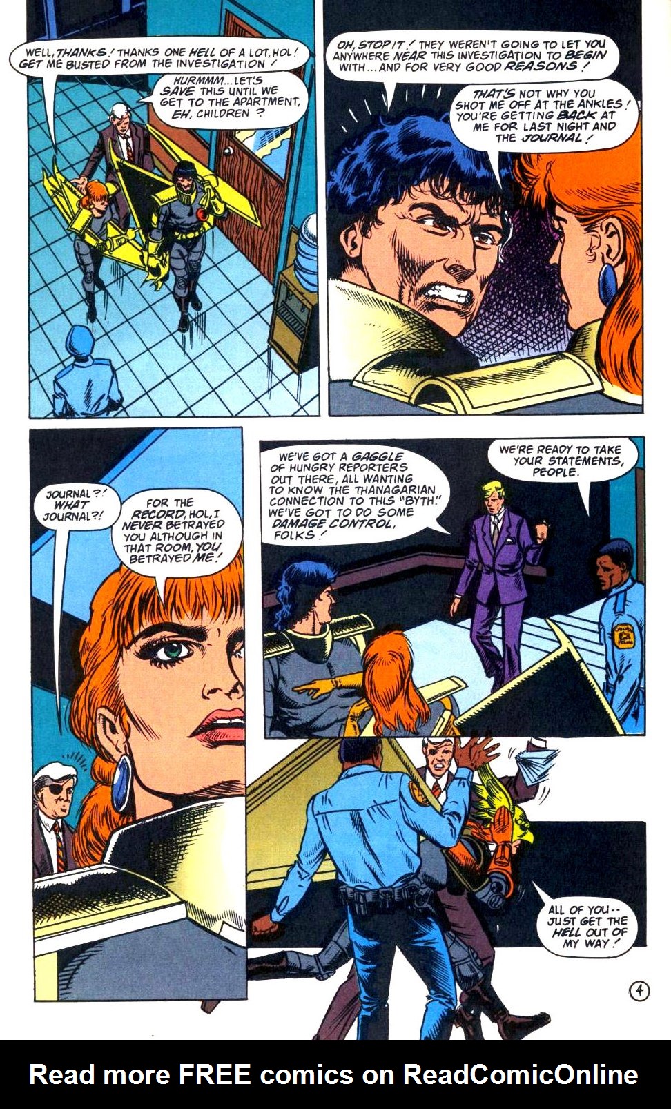 Read online Hawkworld (1990) comic -  Issue #8 - 5