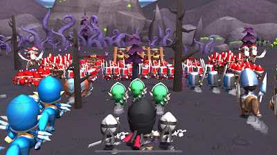 Mini Warriors Brawler Army Game Screenshot 11