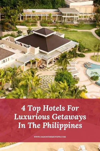 Hotels for luxurious weekend getaways around the Philippines