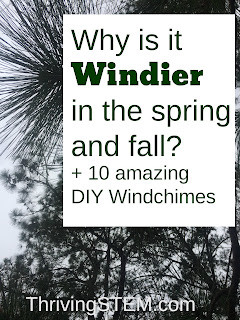 Why is there more wind in the spring  and fall than at other times of year? And, 10 cool wind chimes you can make to take advantage of that wind.