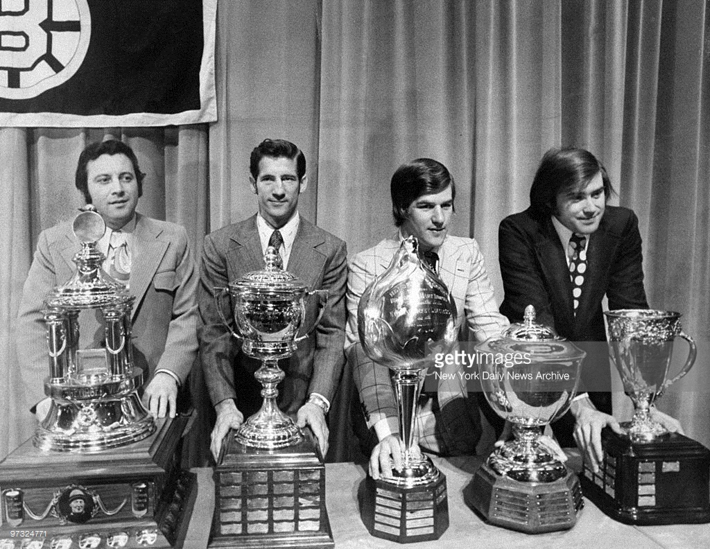 Putting on the Foil 1972 NHL AWARDS