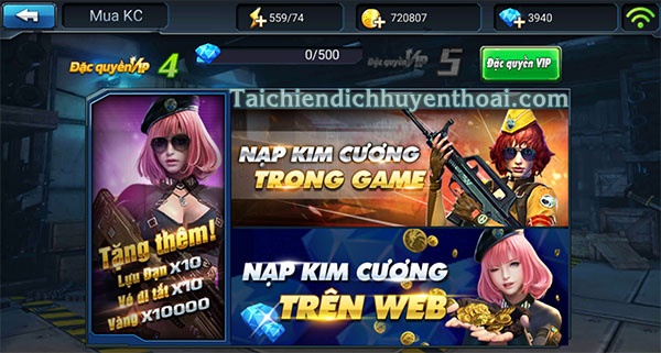 Nạp Thẻ Chiến Dịch Huyền Thoại