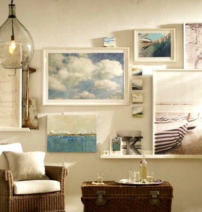 23 Coastal Gallery Walls -Inspiration and Ideas to Create a Compelling
