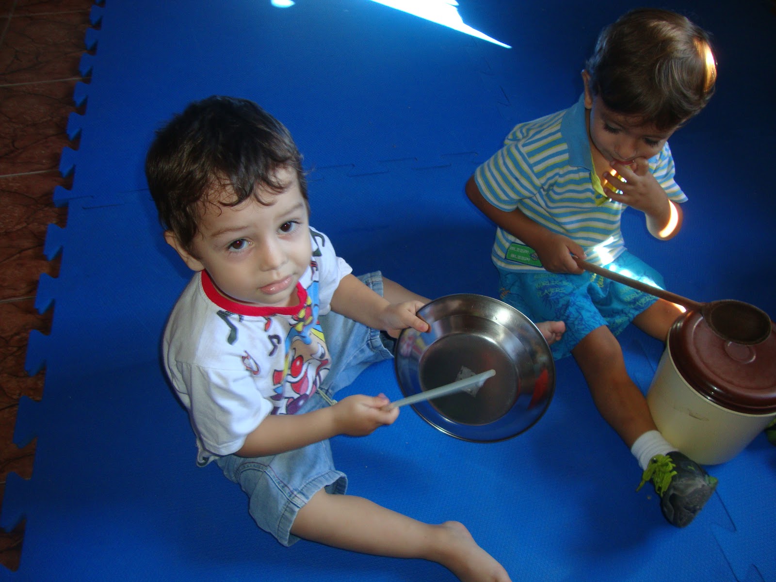 Creche Primeiros Passos de Itapoá: A banda musical do maternal II