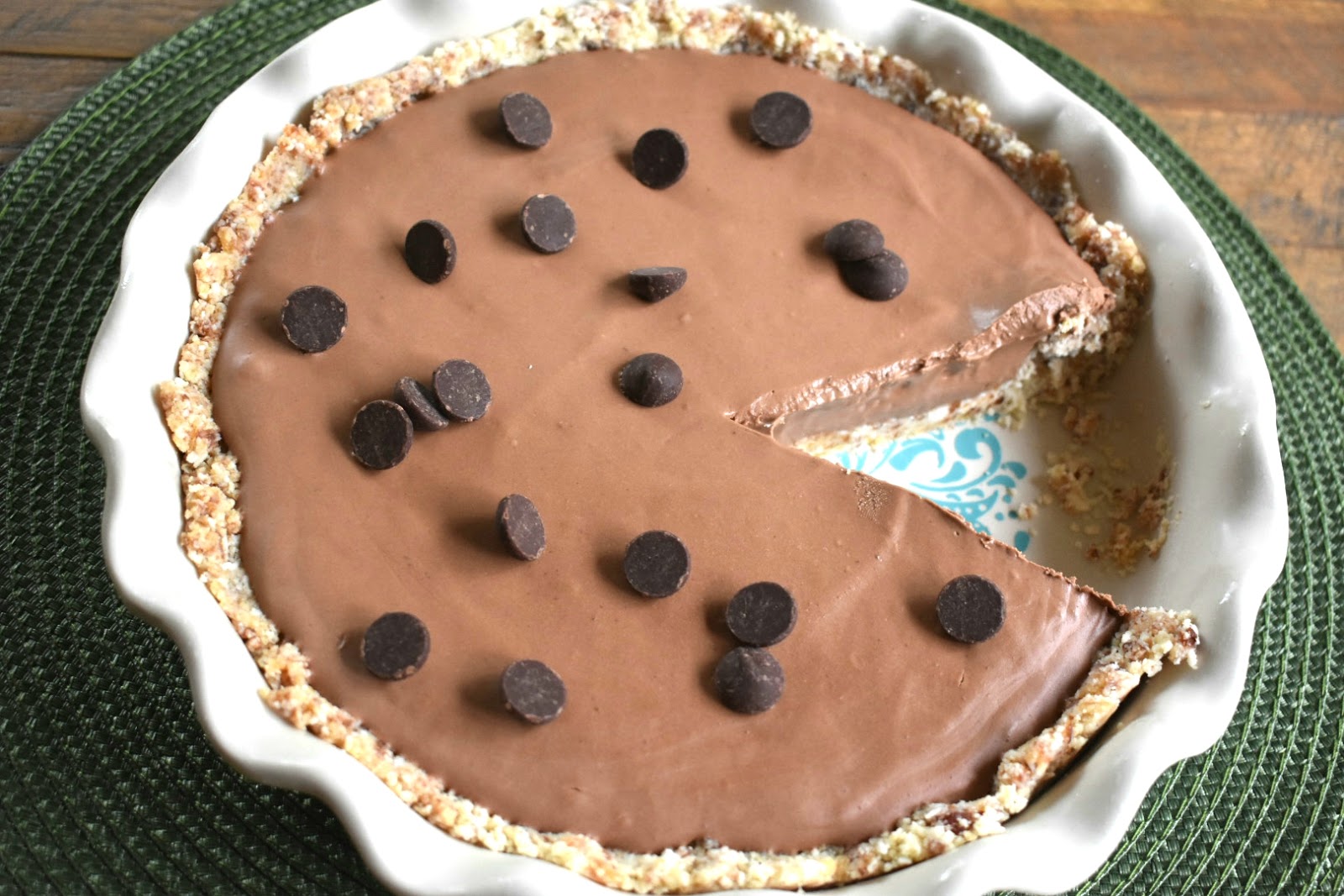 Vegan Chocolate Peanut Butter Cream Pie Chef Jen