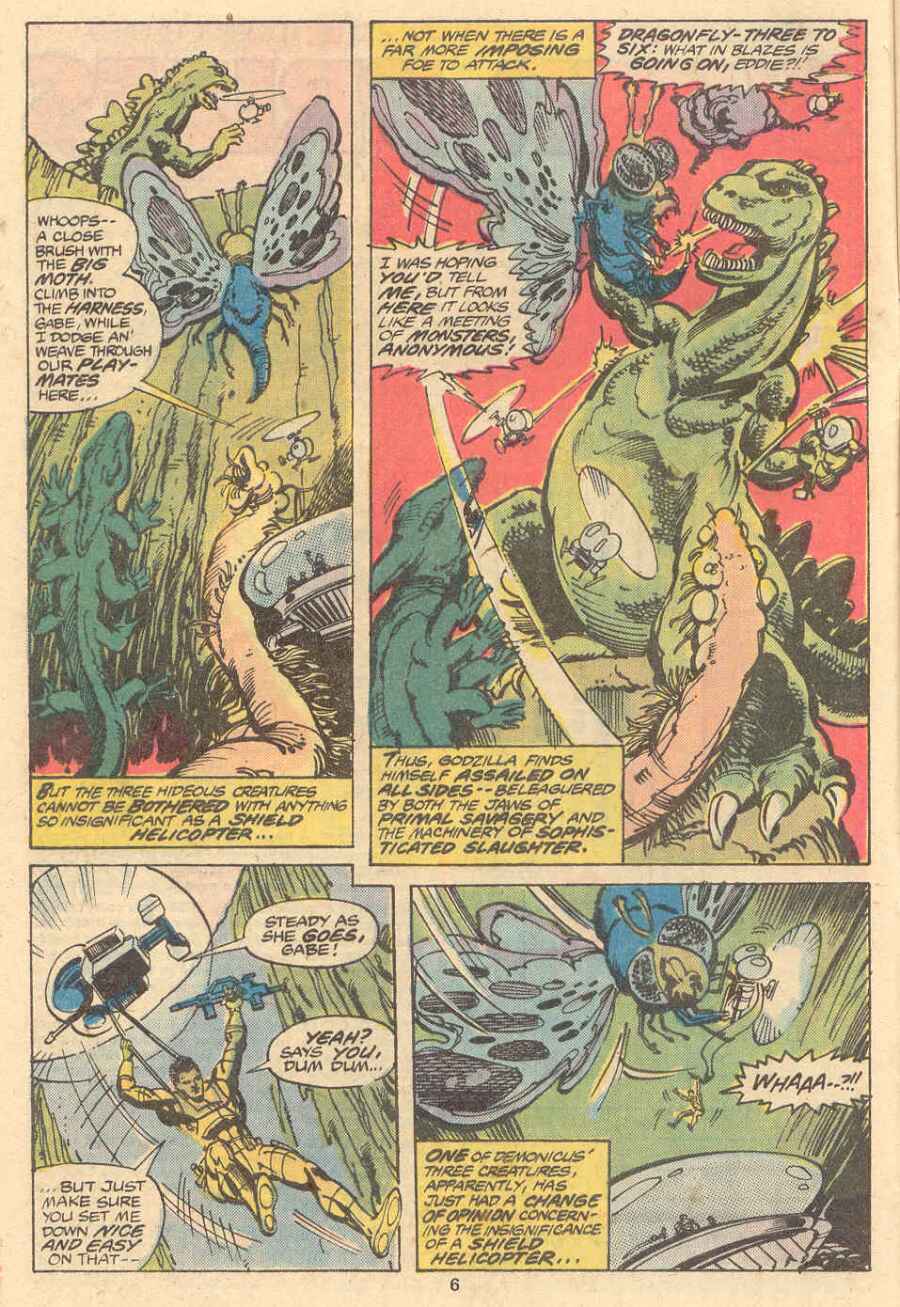 Read online Godzilla (1977) comic -  Issue #5 - 5