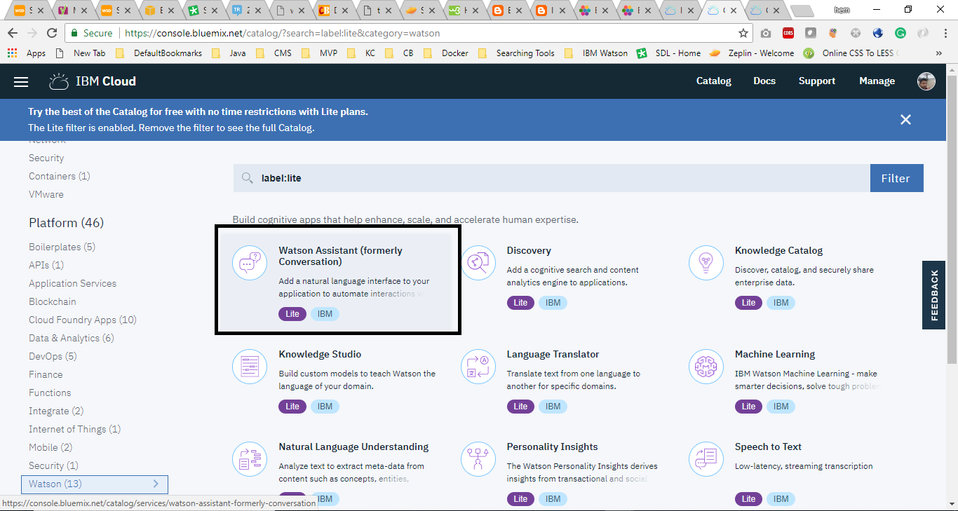 ibm bluemix chatbot