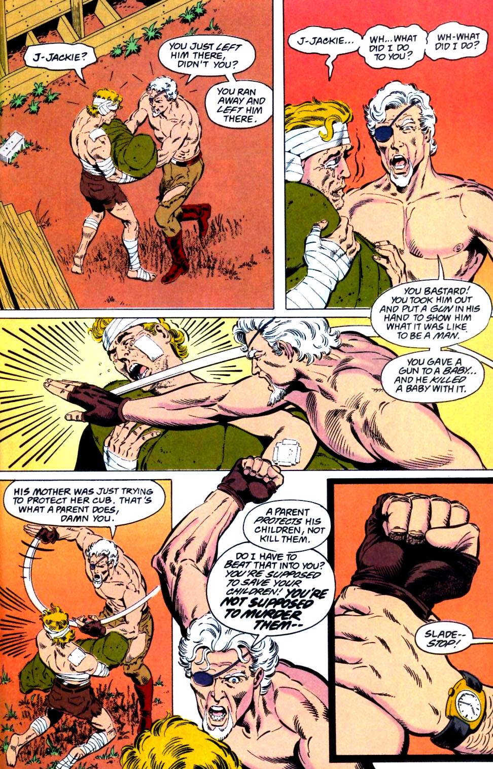 Read online Deathstroke (1991) comic -  Issue #26 - 23