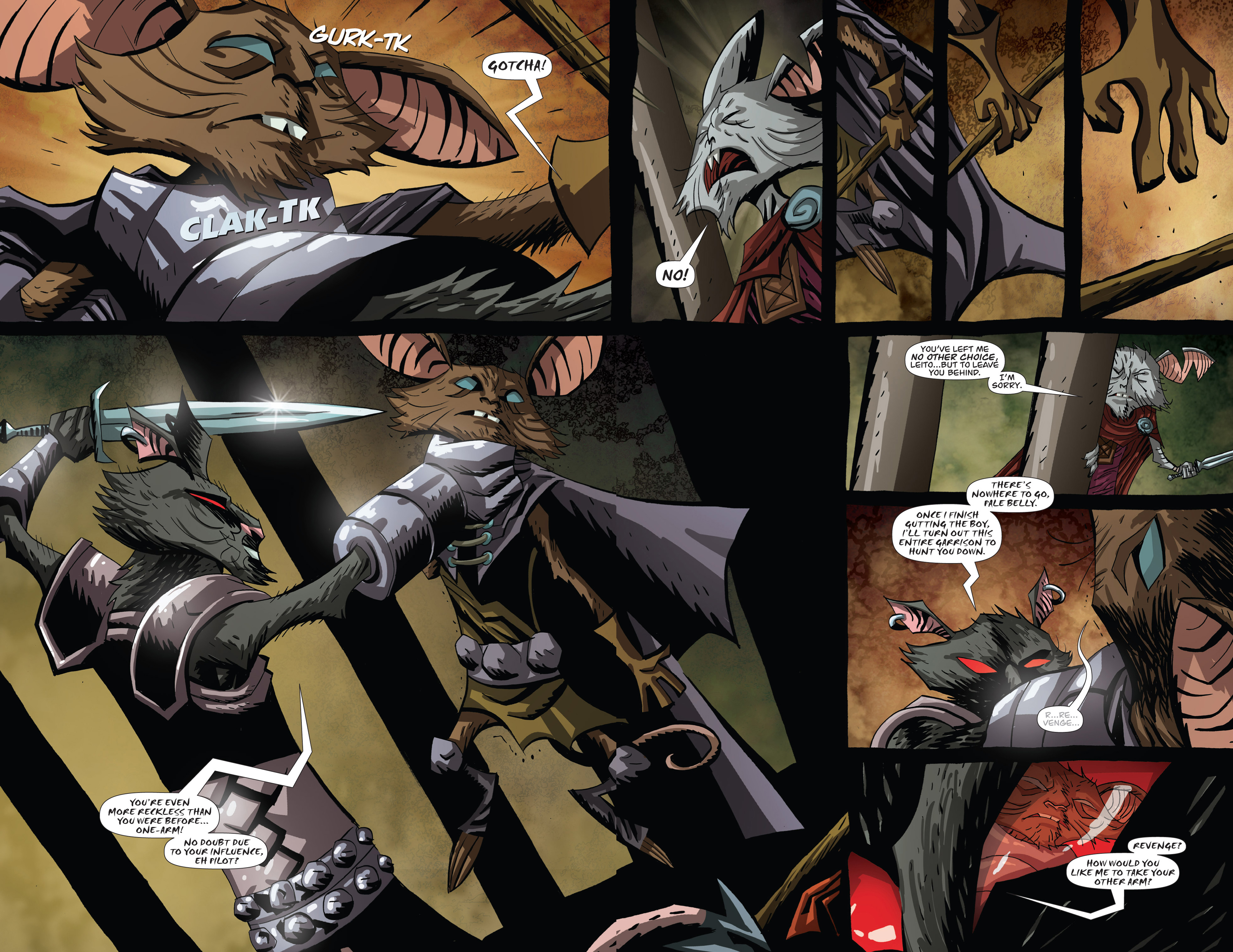 Read online The Mice Templar Volume 4: Legend comic -  Issue #7 - 16