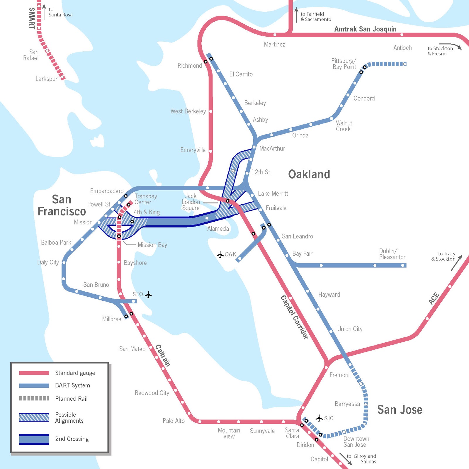 Transbay Terminal San Francisco Map United States Map