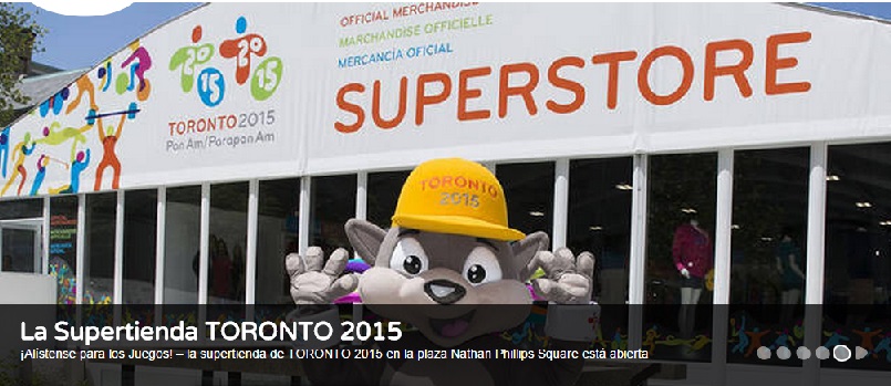 Juegos Panamericanos / Parapanamericanos de 2015 en Toronto Canadá.