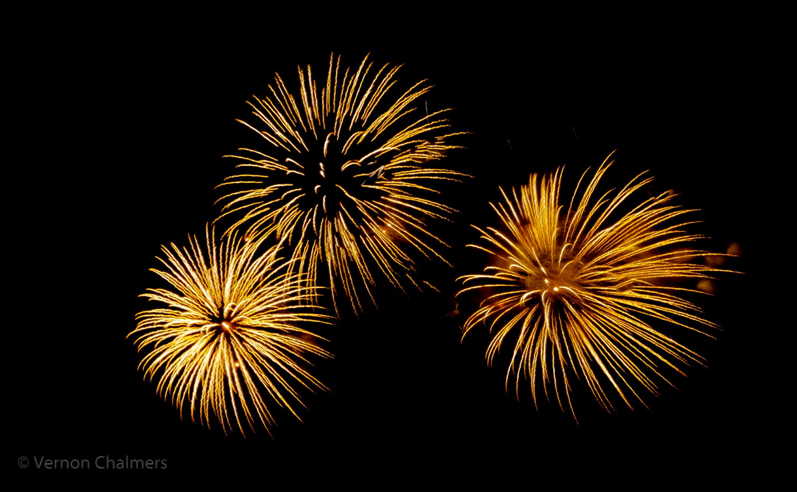 New Year 2015 Fireworks Cape Town with Canon EOS 700D