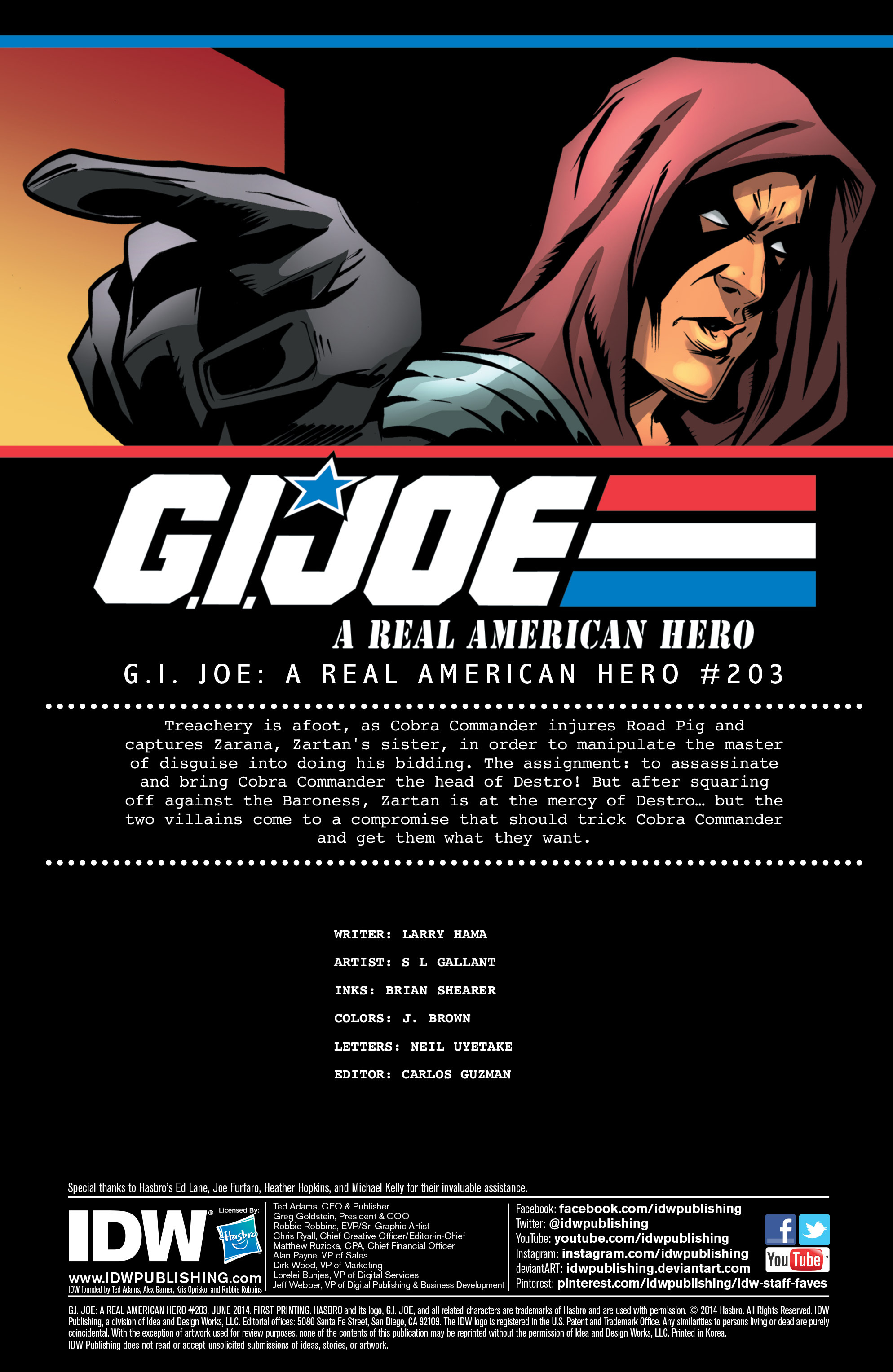 Read online G.I. Joe: A Real American Hero comic -  Issue #203 - 2