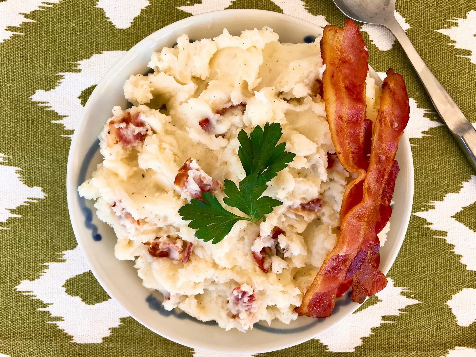 Bacon and Ranch Mashed Potatoes