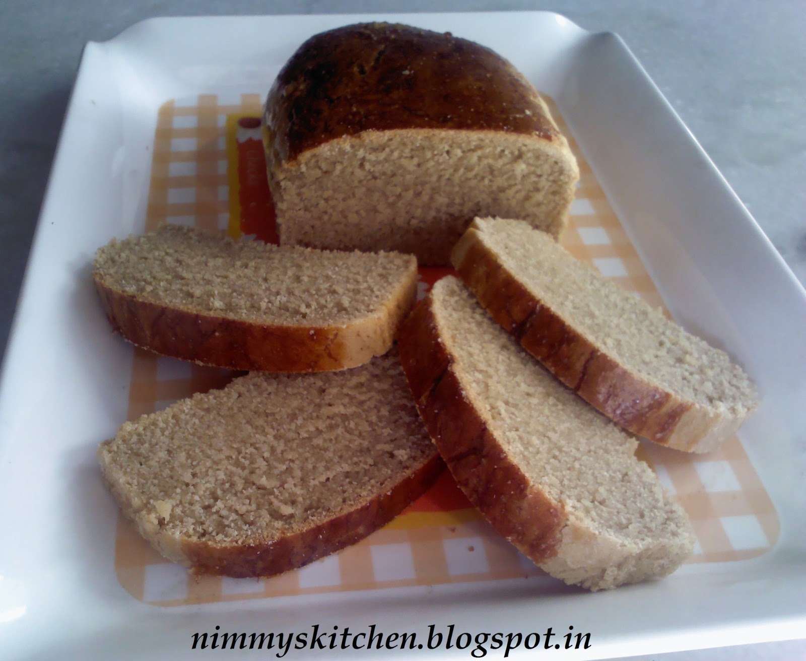 Nimmy's Kitchen Whole Wheat Bread