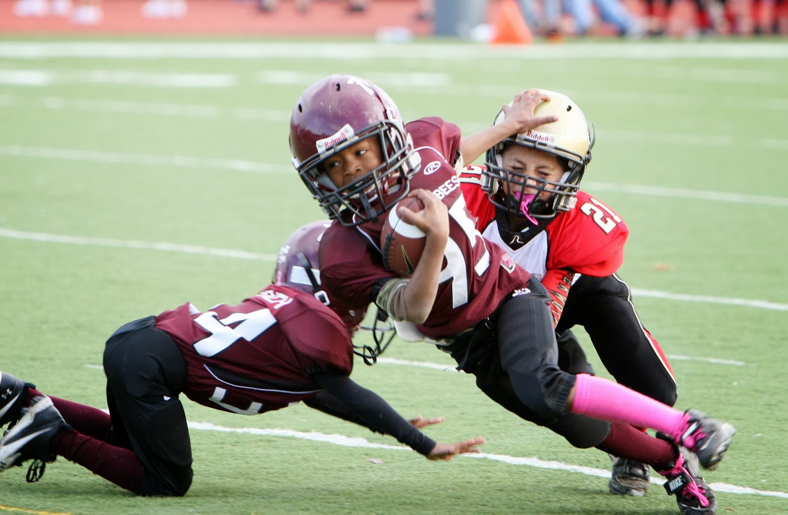 Mark Kodiak Ukena Youth Football Championship Lake Villa vs Zion