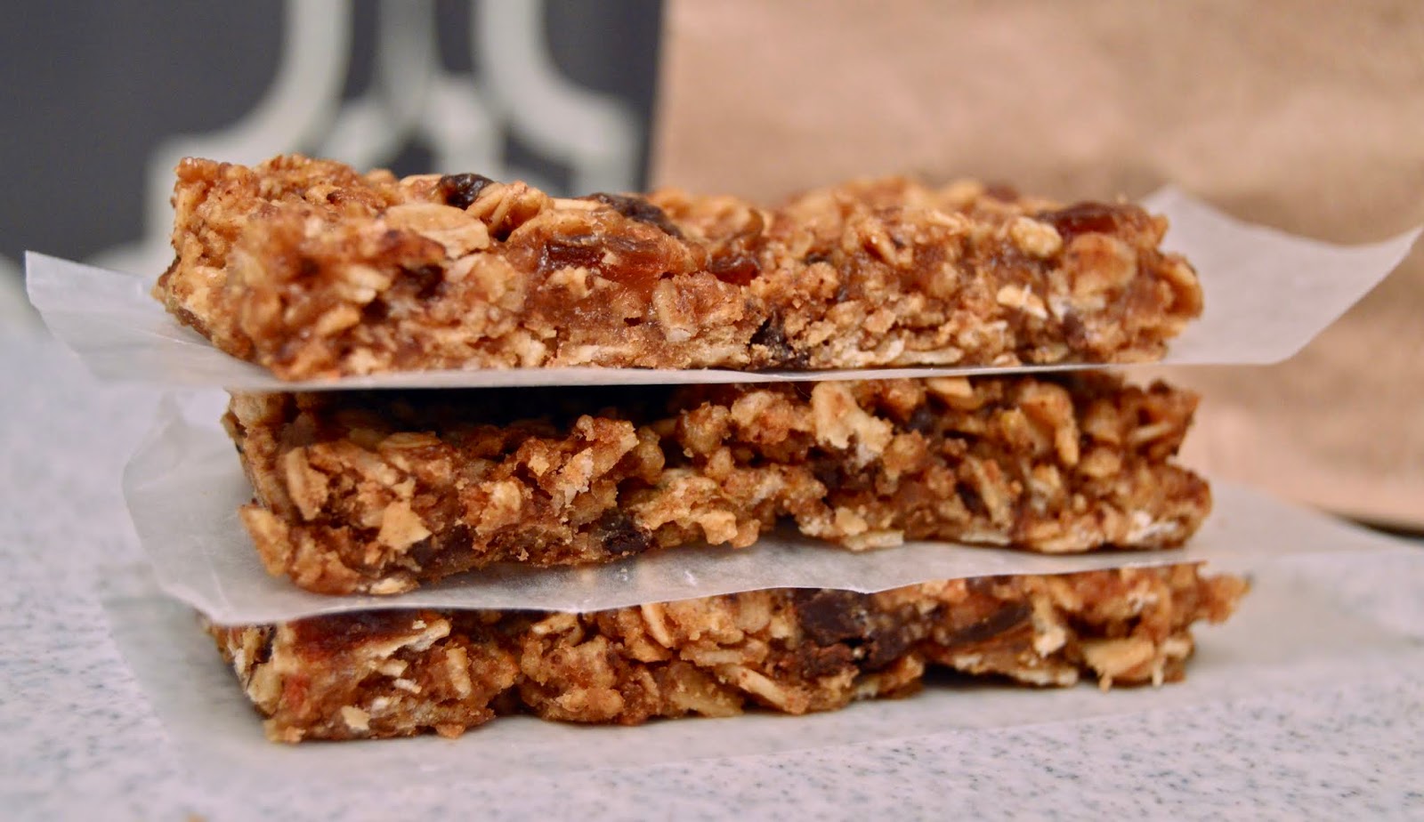 Go Seize the Day Chewy Peanut Butter Date Granola Bars