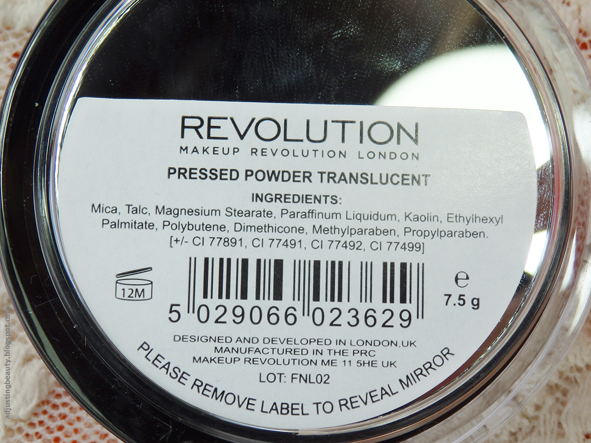 Makeup revolution pressed powder