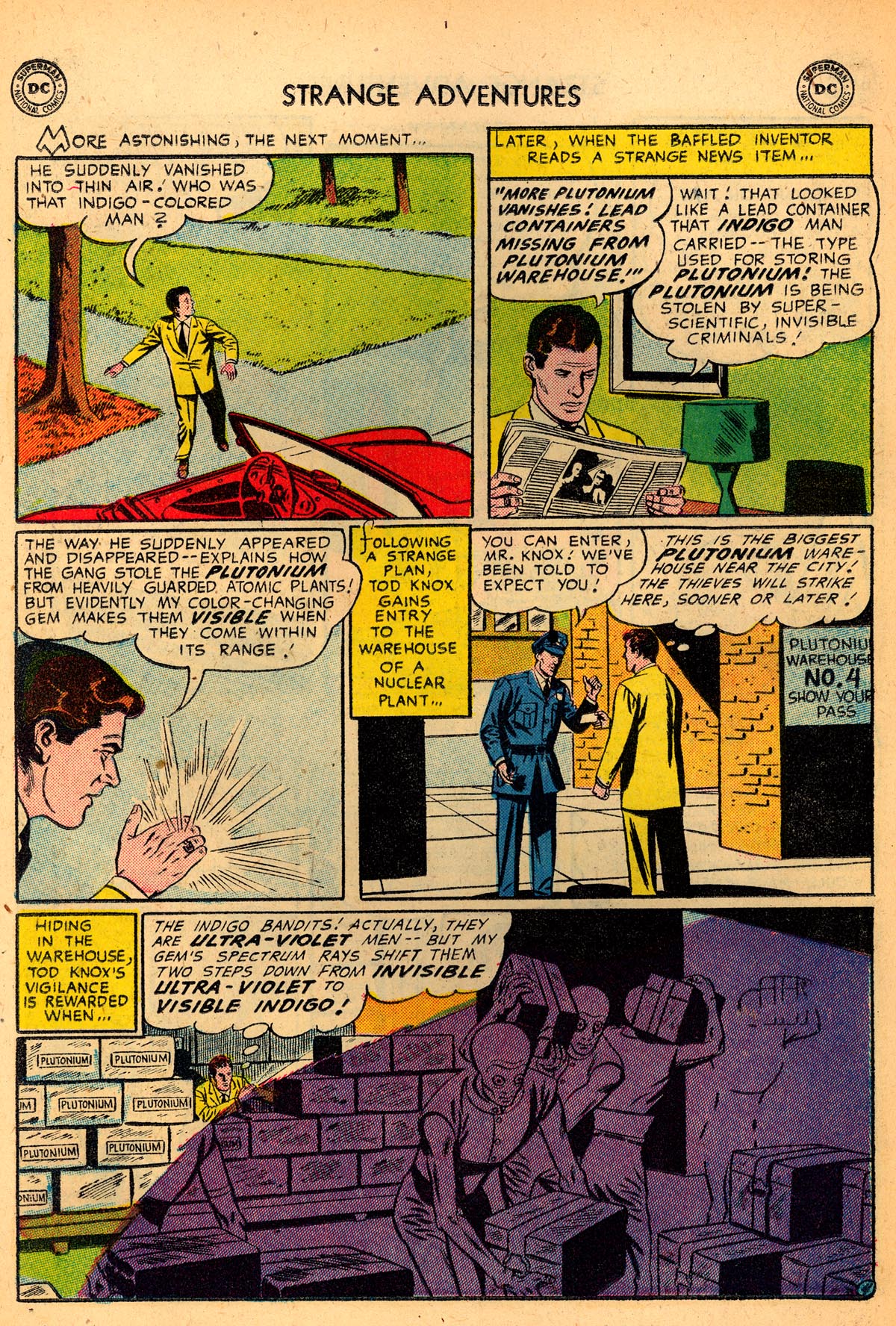 Read online Strange Adventures (1950) comic -  Issue #71 - 14
