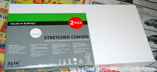 Stretched canvas