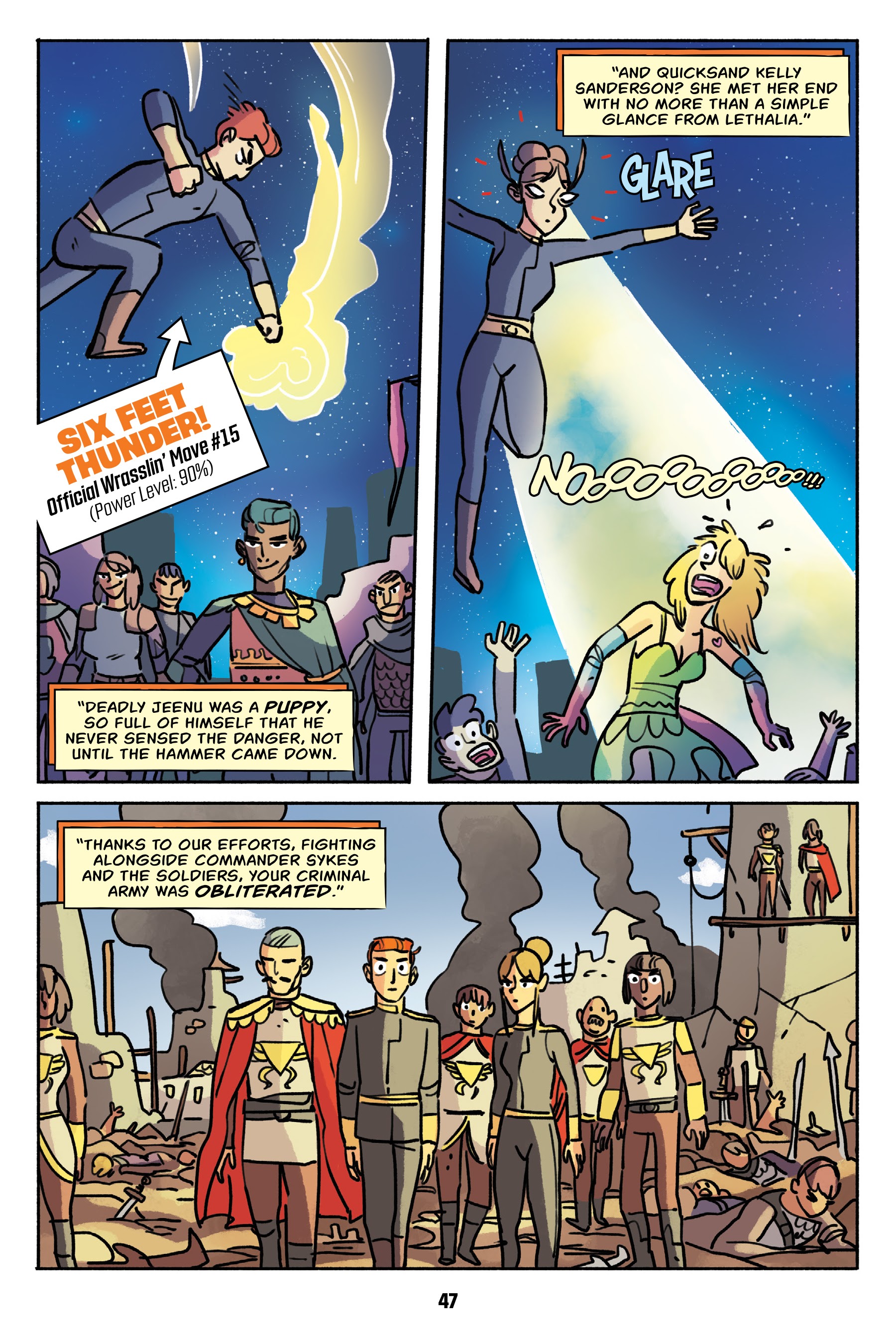 Read online Wrassle Castle comic -  Issue #3 - 48