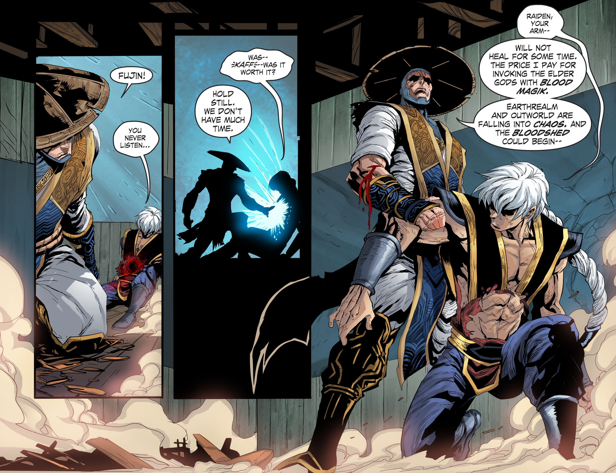 Read online Mortal Kombat X [I] comic -  Issue #4 - 4