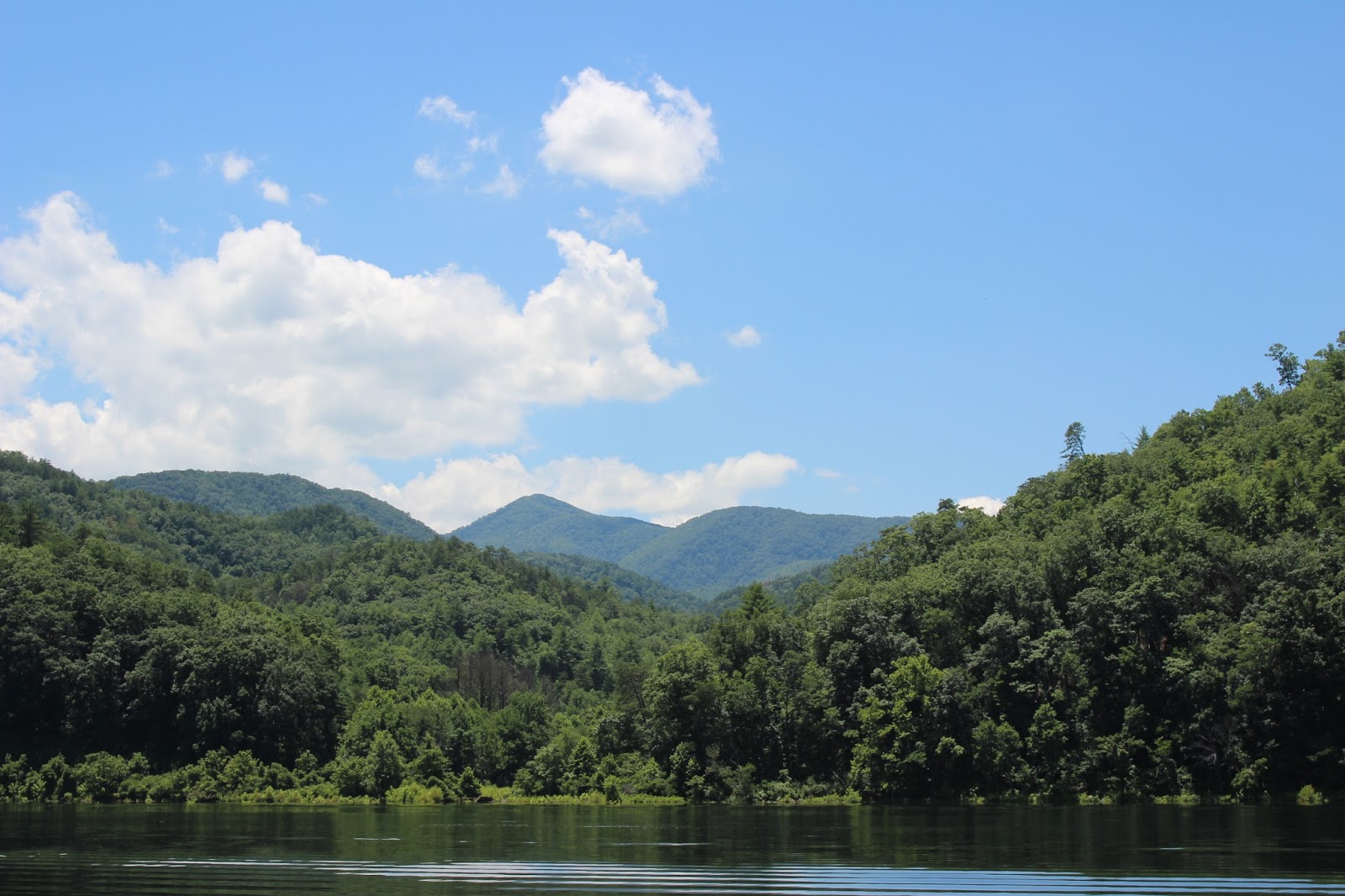 Cumberland Gal Canoe Trip on Chilhowee Lake