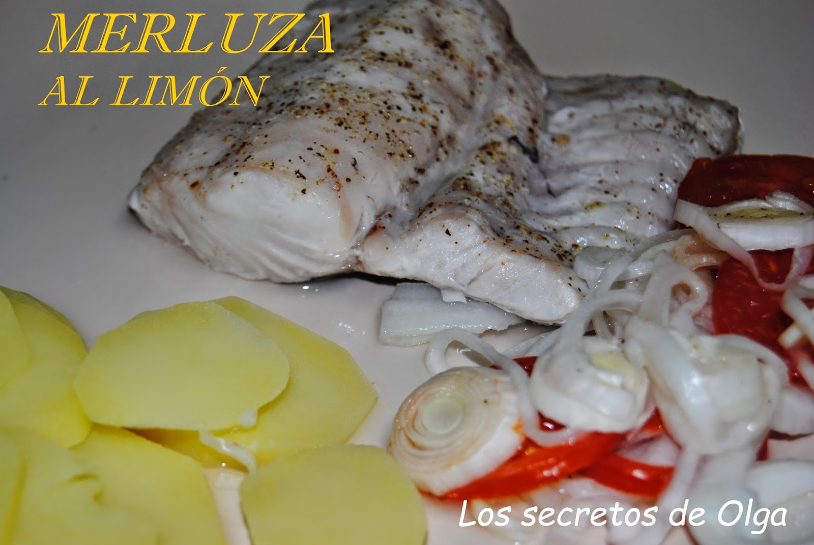 LOMOS DE MERLUZA AL LIMÓN