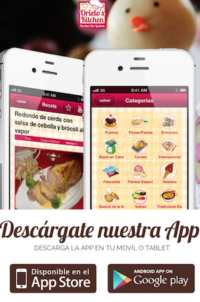 Chef Orielo. App recetas sin lactosa