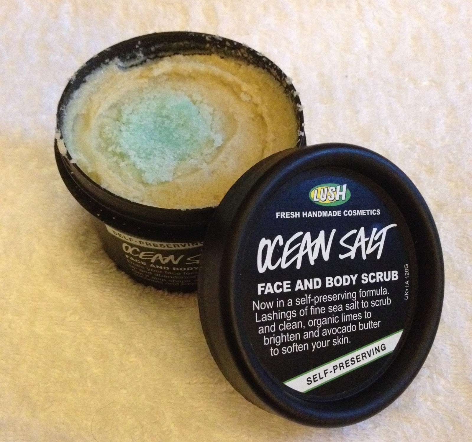 The Powderpuff Room Ocean Salt Face And Body Scrub Lush Review