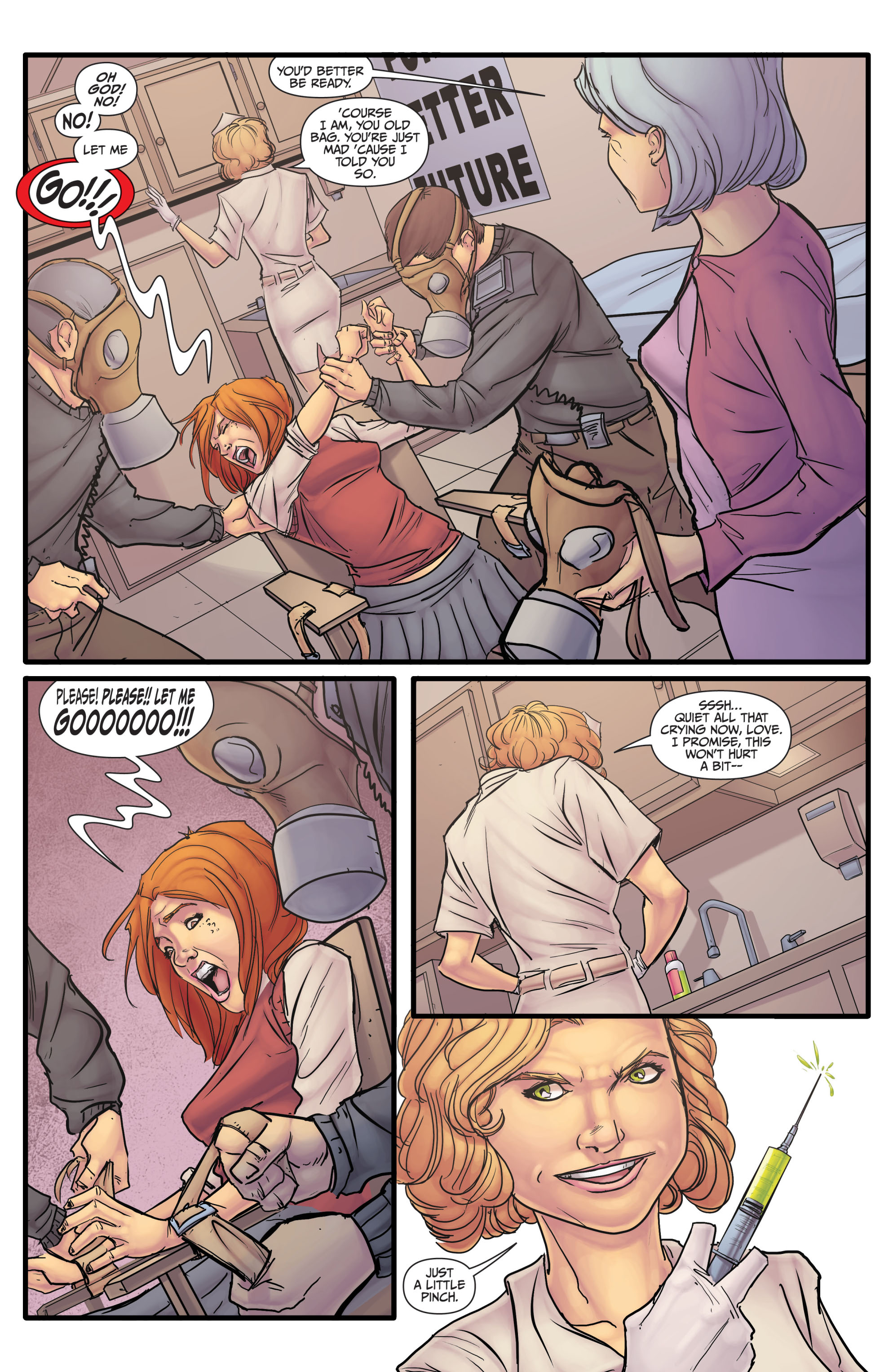 Read online Morning Glories comic -  Issue #3 - 25