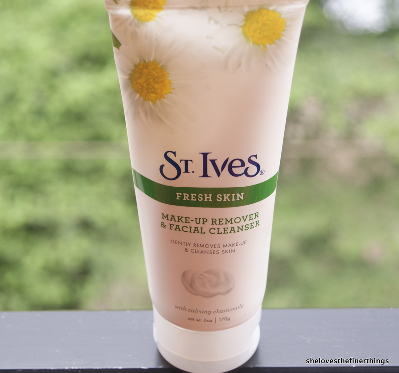st ives makeup remover