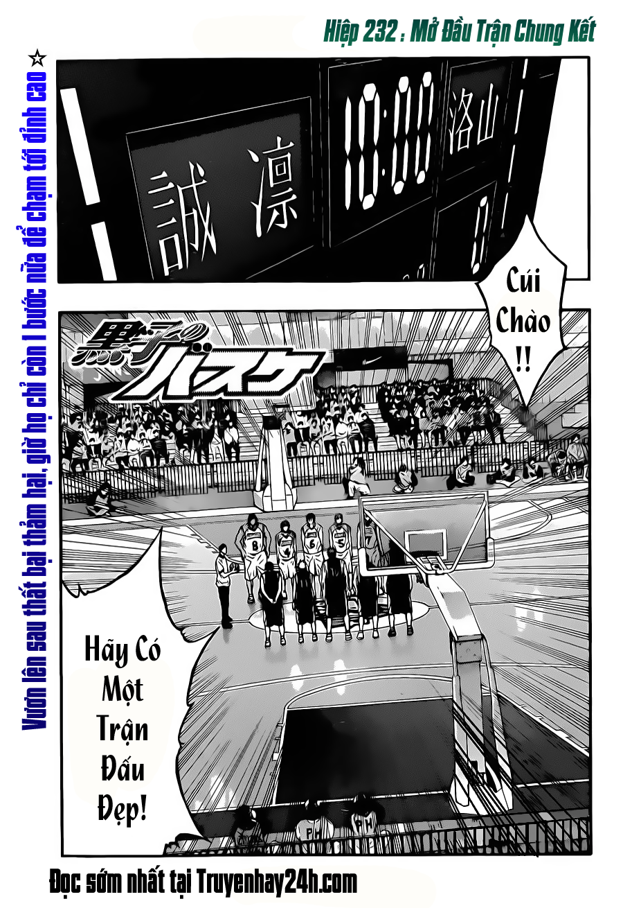 Kuroko No Basket chap 232 trang 3