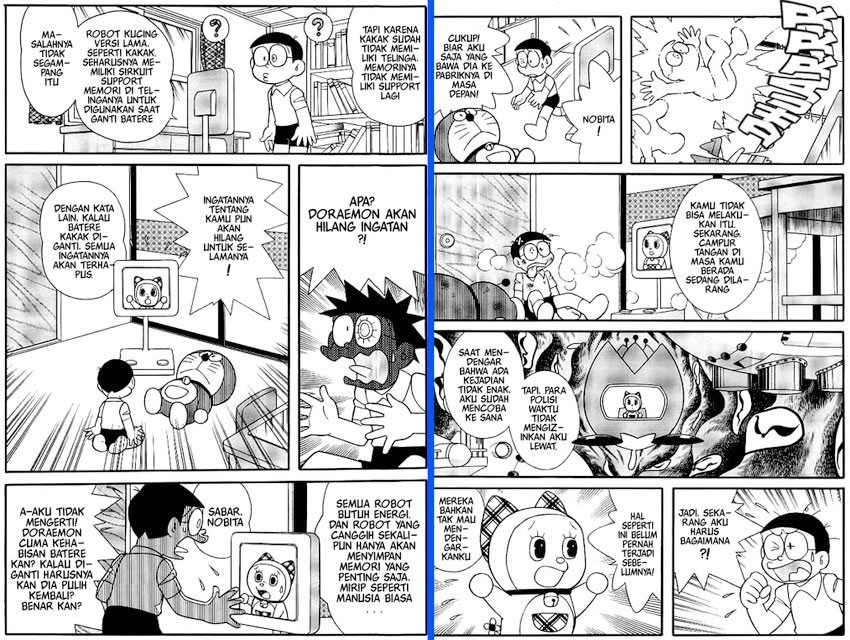 Final Story Of Cartoon Film Doraemon Japanese Manga