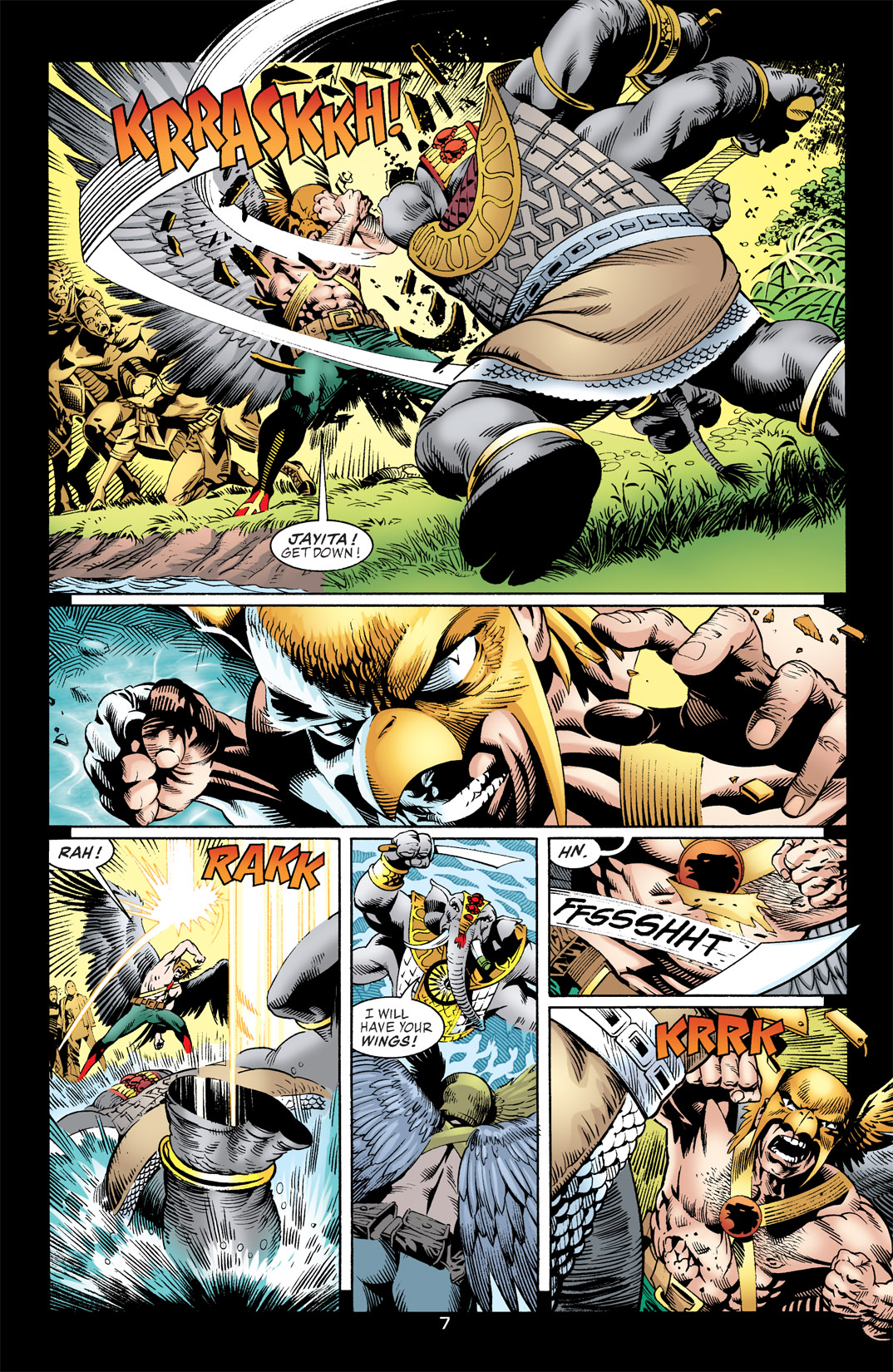 Hawkman (2002) Issue #3 #3 - English 7