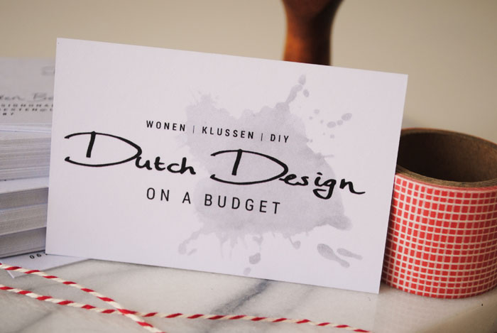 Vlot Wauw Onmiddellijk Dutch Design on a Budget: Nieuwe visitekaartjes + review Vistaprint