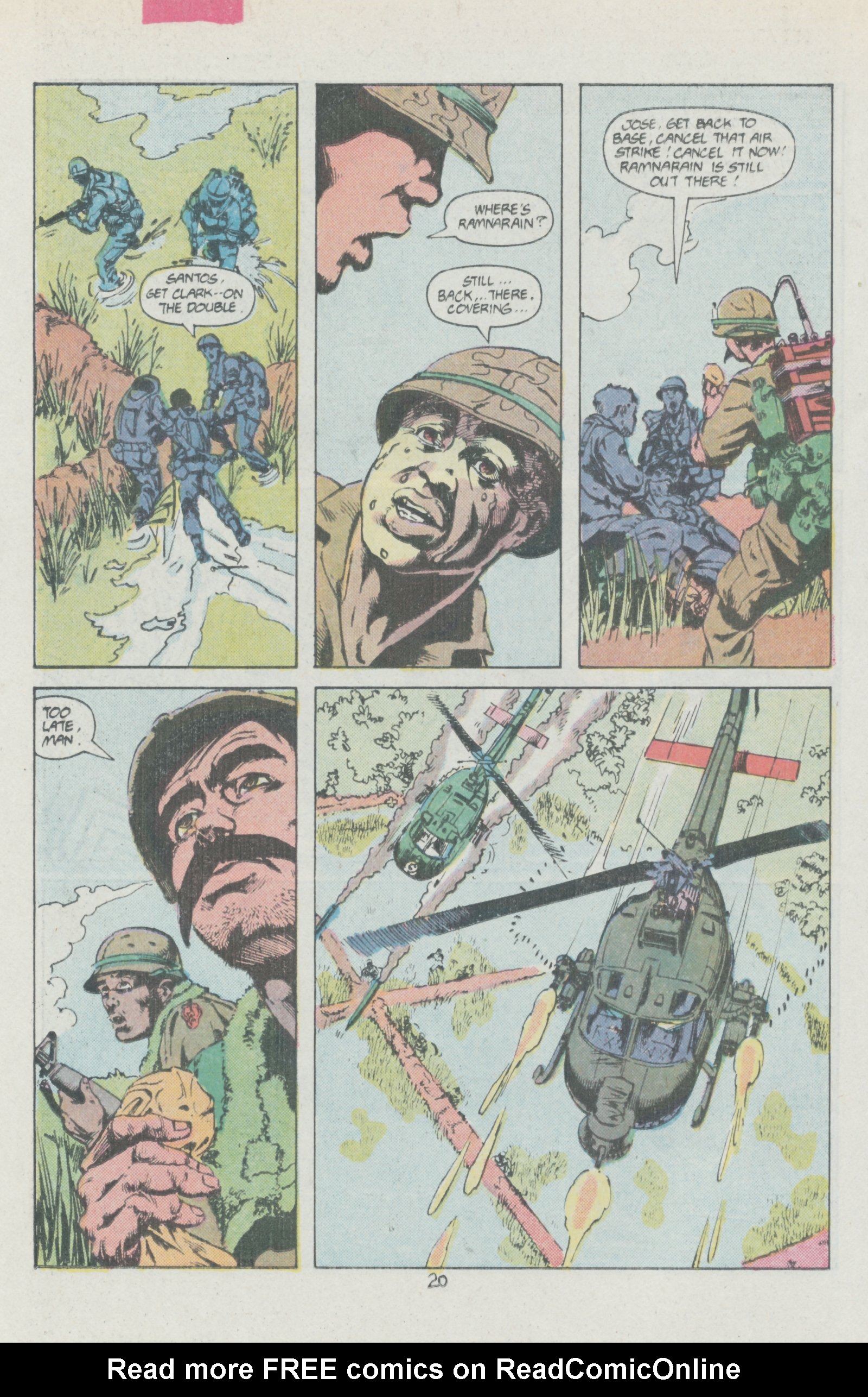 Read online The 'Nam comic -  Issue #16 - 21