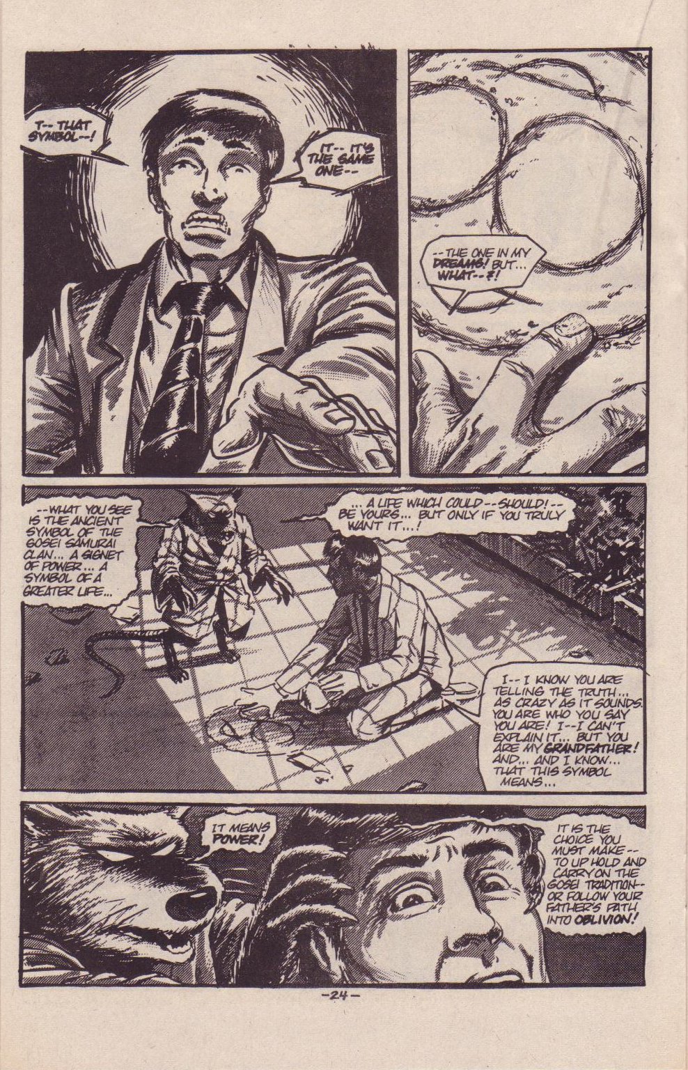 Read online Teenage Mutant Ninja Turtles (1984) comic -  Issue #9 - 26
