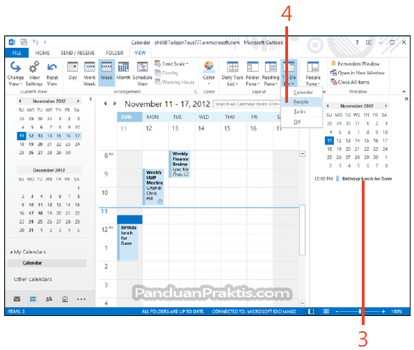 Cara Menggunakan To Do Bar Di Outlook 2013 cara-menggunakan-to-do-bar-di-outlook-2013