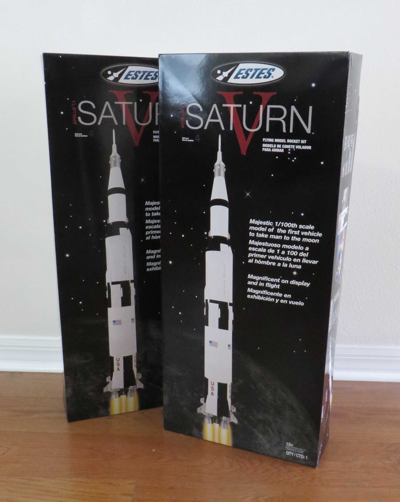 Model Rocket Building Two New Saturn V Kits Achhhh!