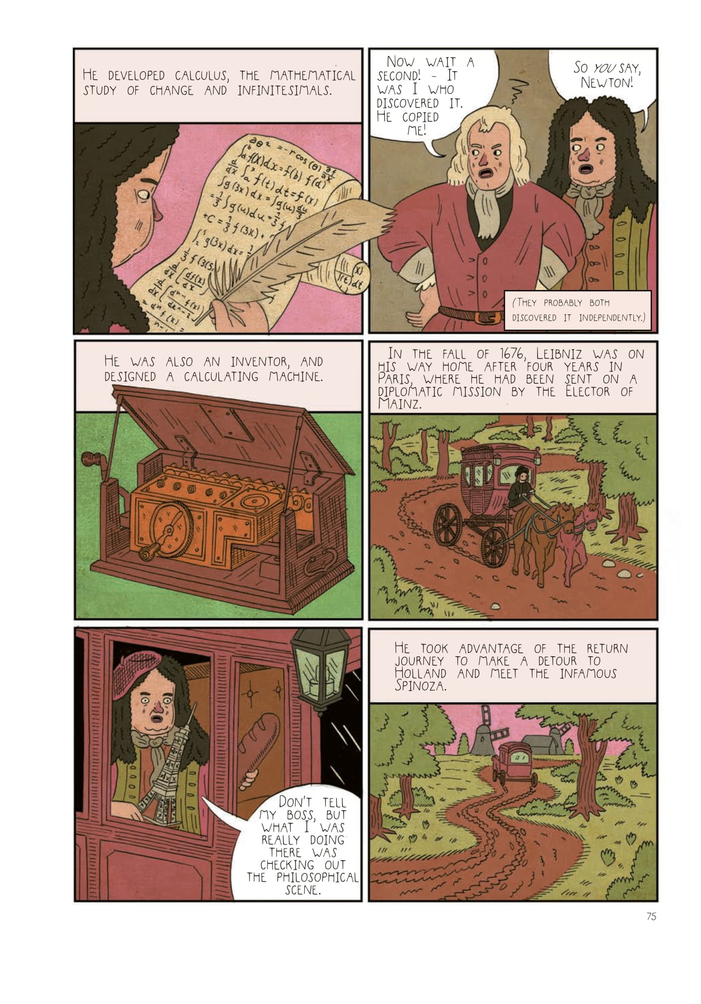 Read online Heretics!: The Wondrous (and Dangerous) Beginnings of Modern Philosophy comic -  Issue # TPB (Part 1) - 76