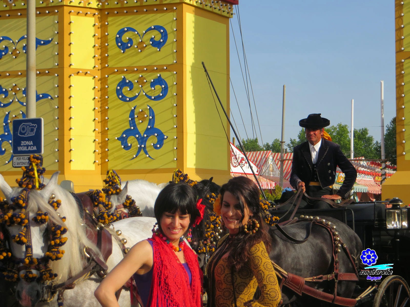 aznalfarache: Feria de Sevilla 2014 - Portada y detalles de preferia