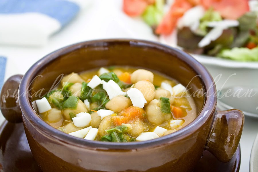 ecocinablog garbanzos guisados con acelgas