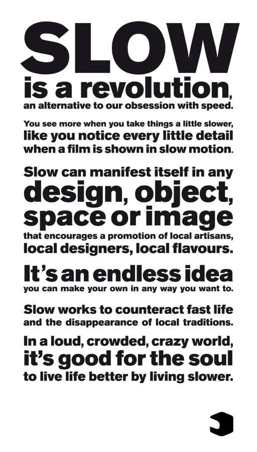 Slow living pinnable infographic - found on Hello Lovely Studio