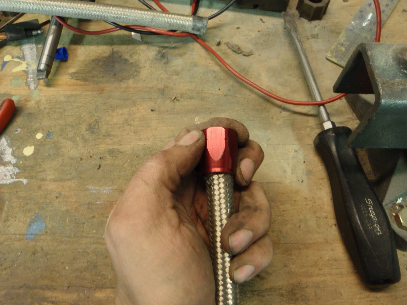 the cynical gearhead How to assemble AN fittings