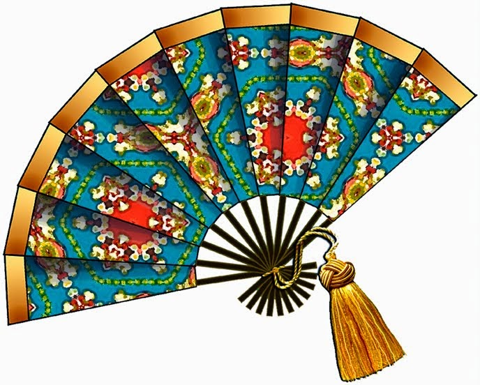 Рисунок веер для детей