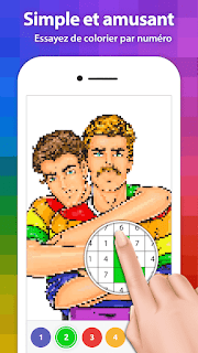 [JEU] LGBT Peinture par Numero - Livre de Coloriage [Gratuit] Screenshot-2