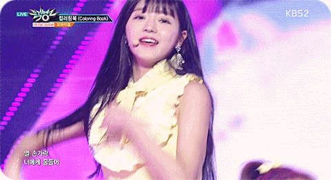 내 맘속 1등아이돌 오마이걸 뮤직뱅크 무대.gif | 인스티즈